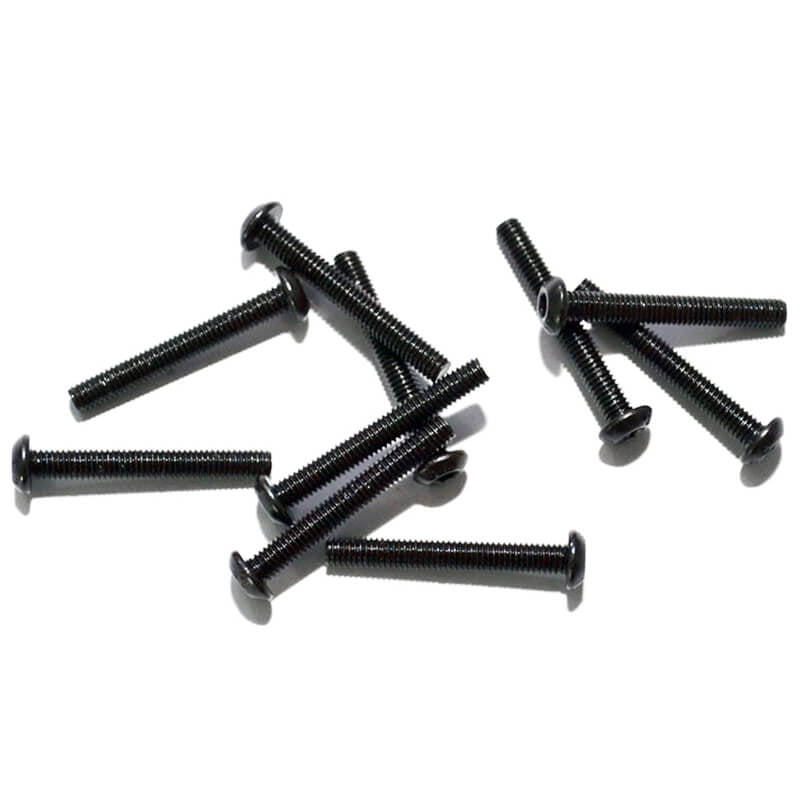 RC4WD - STEEL BUTTON HEAD CAP
SCREWS M3 X 22MM (10) - Z-S0658