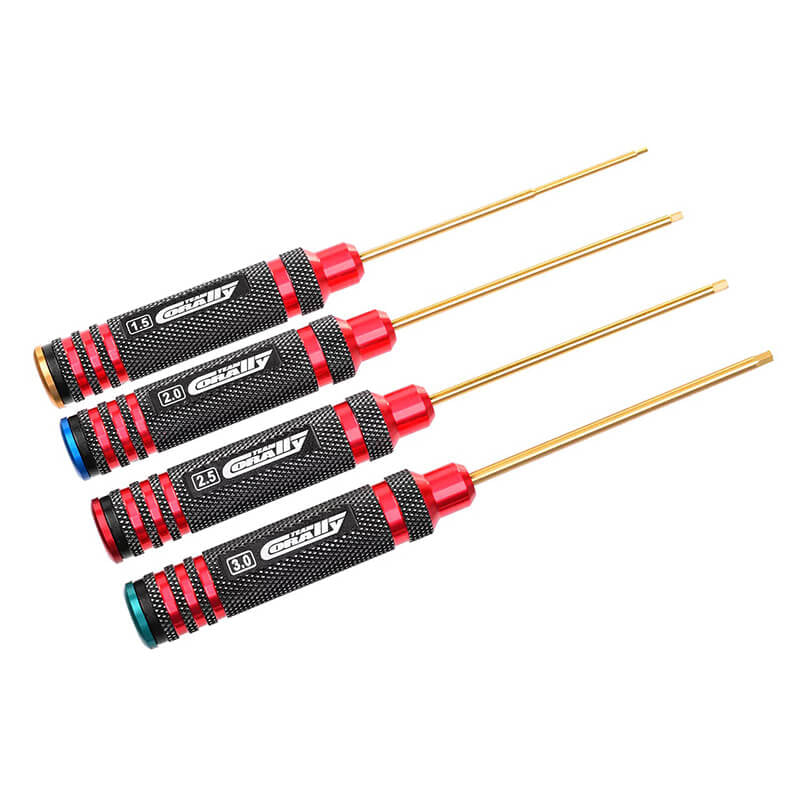 CORALLY - PRO HEX TOOL SET Ti-Ni
COATED 1.5/2.0/2.5/3.0mm - C-16185