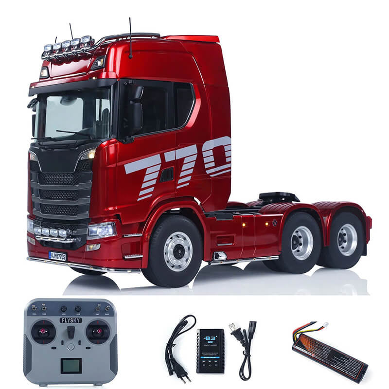 HUINA INDUSTRIAL - HUINA SCANIA KABOLITE 6x6 RC
K770S-100 TRUCK RTR RED - CY770S-R