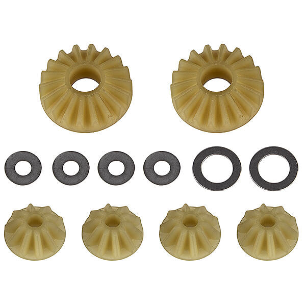 ASSOCIATED ELECTRICS - TEAM ASSOCIATED RC10B74 FT LTC
DIFFERENTIAL REBUILD - PLASTIC - AS92307