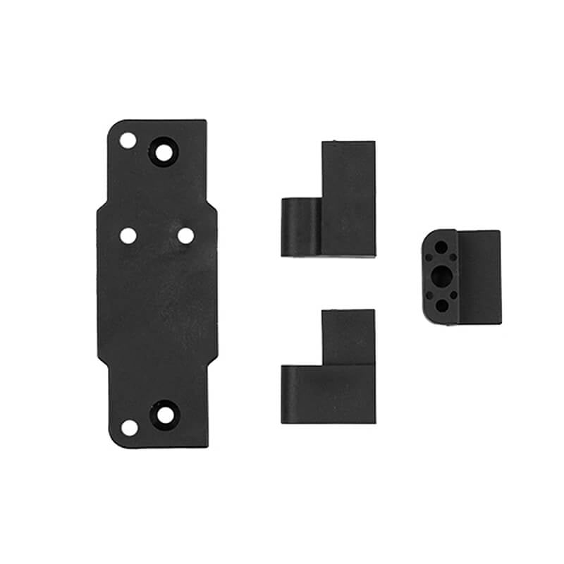 ASSOCIATED ELECTRICS - TEAM ASSOCIATED RC10 4WD SERVO
MOUNT SET BLACK - AS6509