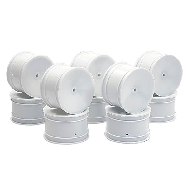 CENTRO - 1/10 DISHED BUGGY REAR
WHEEL WHITE - 5 PAIRS - C0262W