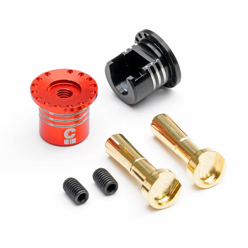 CENTRO - ALUMINIUM HEATSINK PLUG
GRIPS W/4MM BULLETS - C0347