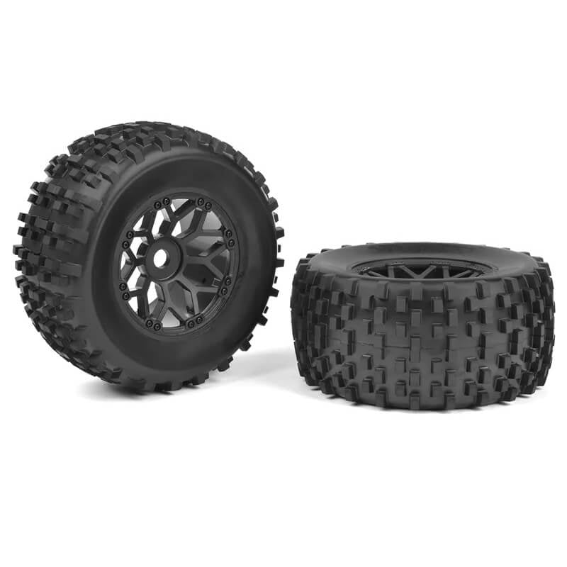 CORALLY - OFF-ROAD 1/8 MT TIRES
GRIPPER GLUED ON BBS RIMS (PR) - C-00180-378-1