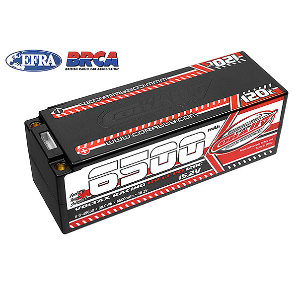 CORALLY - VOLTAX 120C LIPO HV BA
TTERY 6500 MAH 15.2V STICK 4S - C-49630