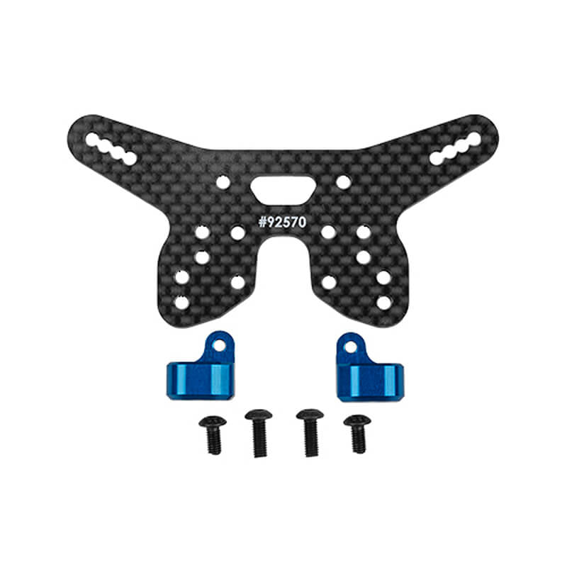 ASSOCIATED ELECTRICS - TEAM ASSOCIATED RC10B84 FT VER
TICAL REAR BALLSTUD MOUNT KIT - AS92571