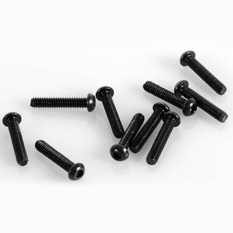 RC4WD - STEEL BUTTON HEAD CAP
SCREWS M2 X 10MM (10) - Z-S0911