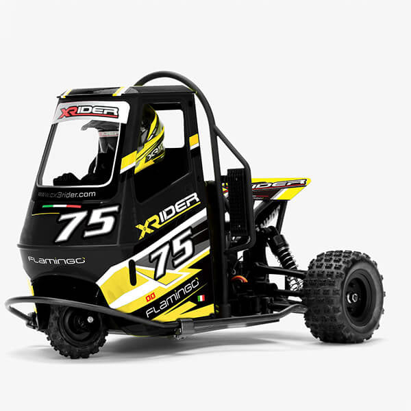 X-RIDER - FLAMINGO 1/8 RC
TRICYCLE RTR - BLACK - XR-83001-04
