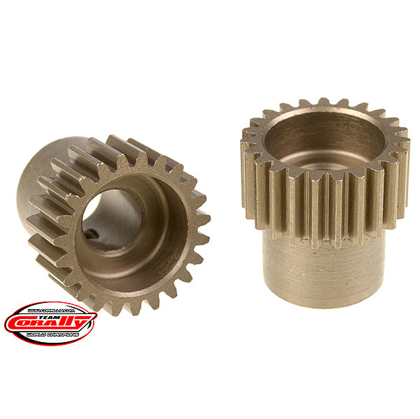 CORALLY - 48 DP PINION SHORT
HARDENED STEEL 23 TEETH 5MM - C-72423