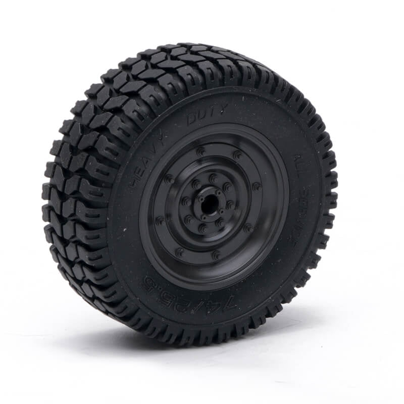E-ZEE RC - HUMMER RIGHT WHEEL -
BLACK - EZ-G0269-4BK