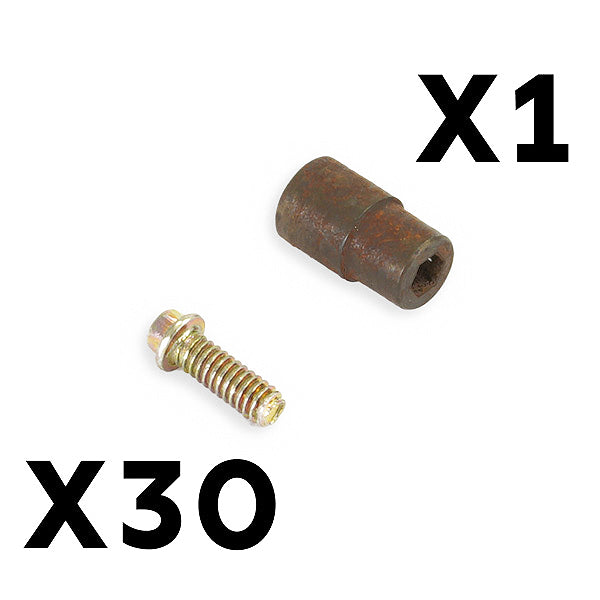 FASTRAX R/C PRODUCTS - FASTRAX BEADLOCK WHEEL STUDS
SCREWS (30PCS) - FAST134