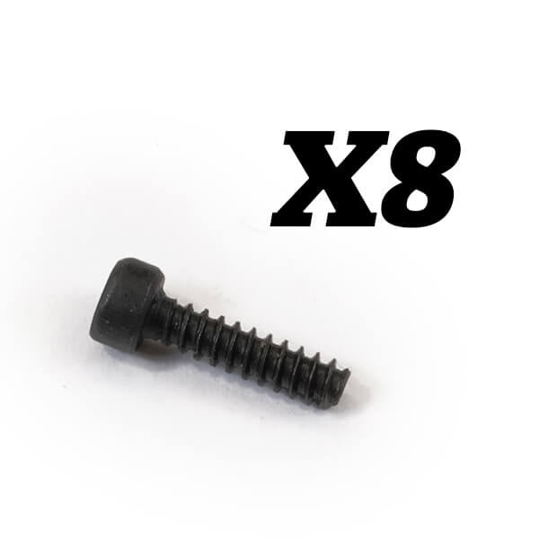 FTX - CAP HEAD SELF-TAPPING
2X8MM SCREWS - FTX10357