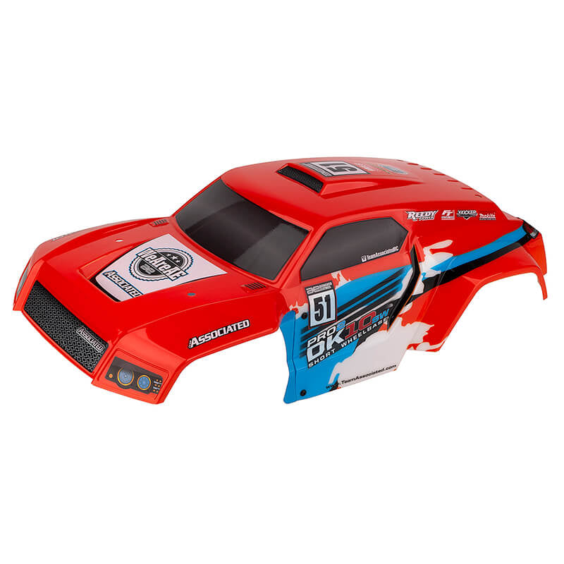 ASSOCIATED ELECTRICS - TEAM ASSOCIATED PRO2 DK10SW
DESERT BUGGY BODY ORANGE - AS72116