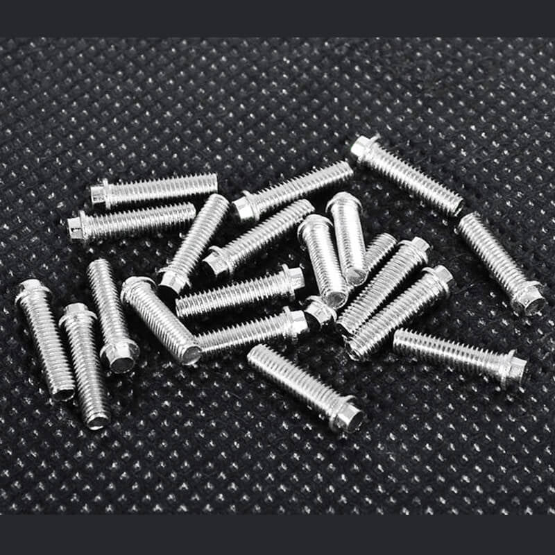 RC4WD - MINIATURE SCALE HEX
BOLTS (M3X12MM) (SILVER) - Z-S0691