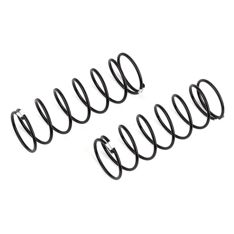 ASSOCIATED ELECTRICS - ASSOCIATED 16MM FRONT SPRINGS
WHITE 5.05LB/IN L68 7.75T 1.5D - AS81658