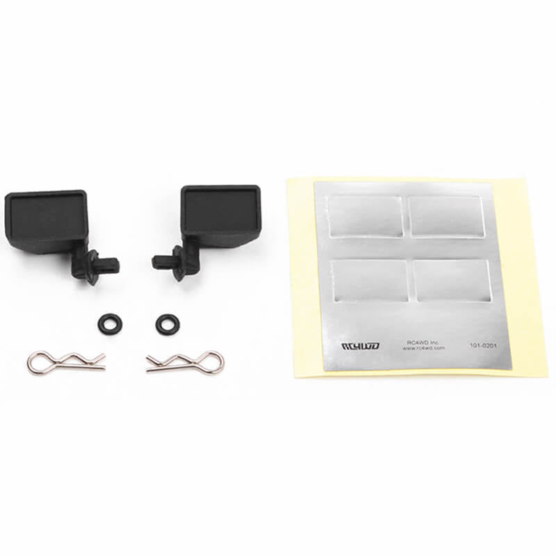 RC4WD - RUBBER SIDE MIRRORS FOR
1/10TH BLACK ROCK - Z-S2089