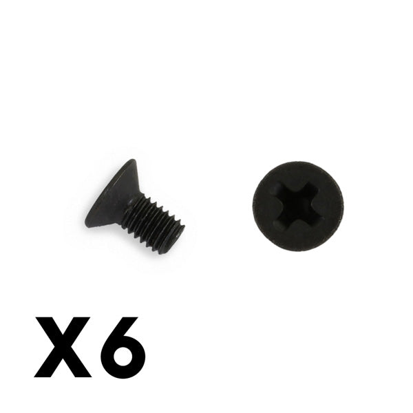 FTX - FLAT HEAD HEX 6PCSM3*6 SCREWS - FTX6544