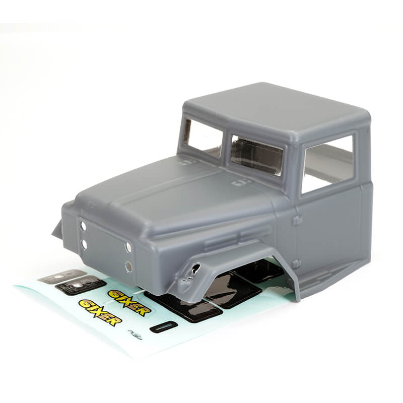 FTX - OUTBACK MINI X 6IXER LEXAN
BODY - MATT GREY - FTX9412MGY