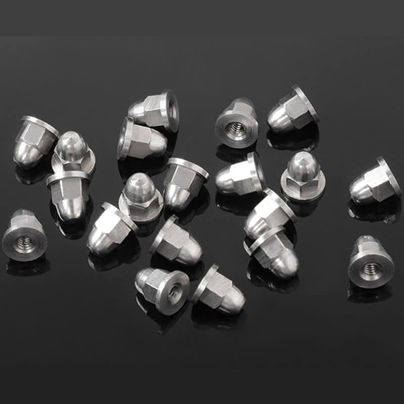RC4WD - M2 FLANGED ACORN NUTS
(SILVER) - Z-S1725