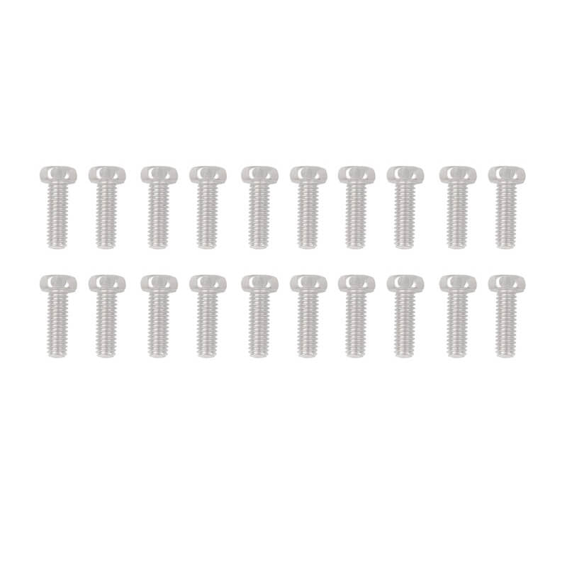 RC4WD - SCALE HEX HEAD BOLTS
(M2.5 x 8MM) SILVER - Z-S0116