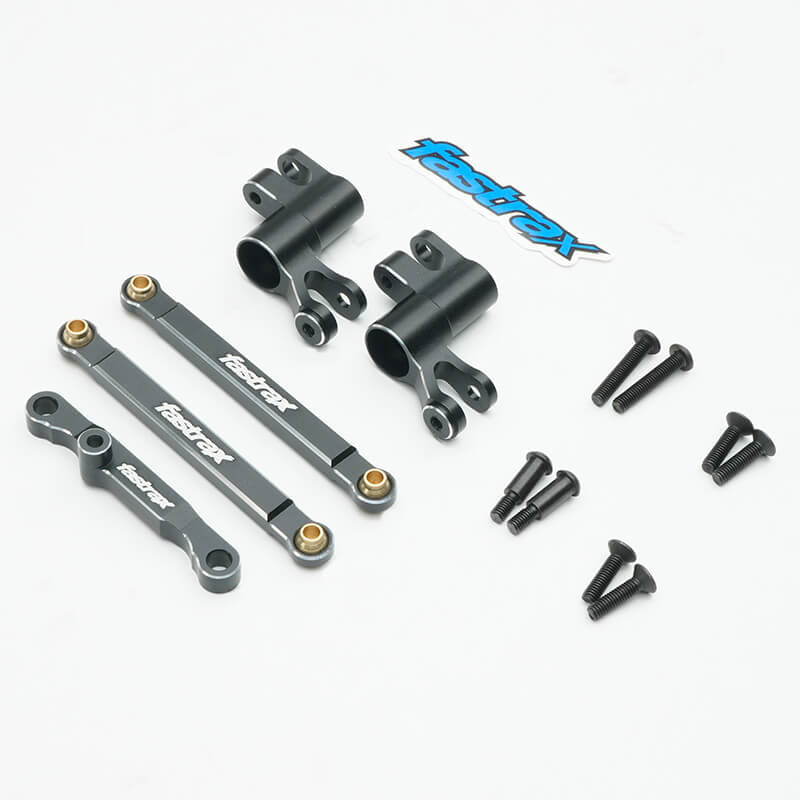 FASTRAX R/C PRODUCTS - FASTRAX MINI MAXX 7075 ALUM
COMPLETE STEERING SET - FTTX502BK