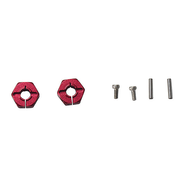 X-RIDER - FLAMINGO 6MM HEX. HUB
SET(METAL,RED) - XR-FG8064RD