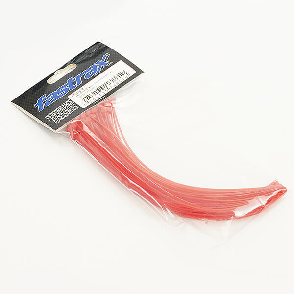 FASTRAX R/C PRODUCTS - FASTRAX 200mm x 2.5mm RED
NYLON CABLE TIES (50pcs) - FAST106R