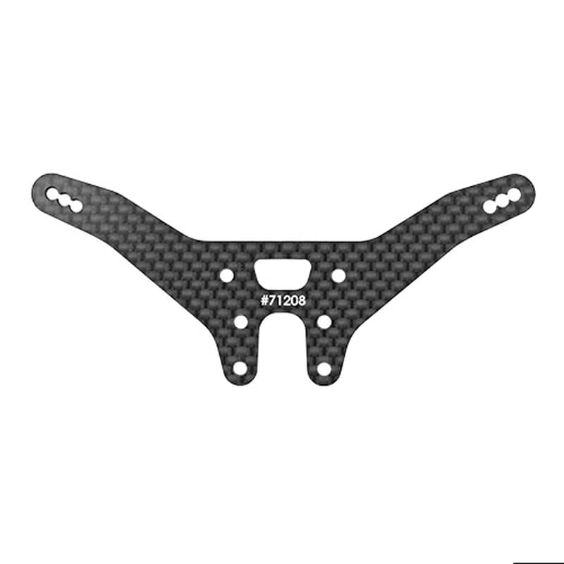 ASSOCIATED ELECTRICS - TEAM ASSOCIATED RC10T7 REAR
SHOCK TOWER, CARBON FIBRE - AS71208