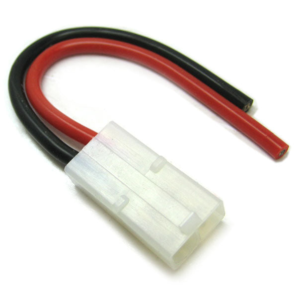 ETRONIX - FEMALE TAMIYA CONNECTOR WITH
10CM 14AWG SILICONE WIRE - ET0629