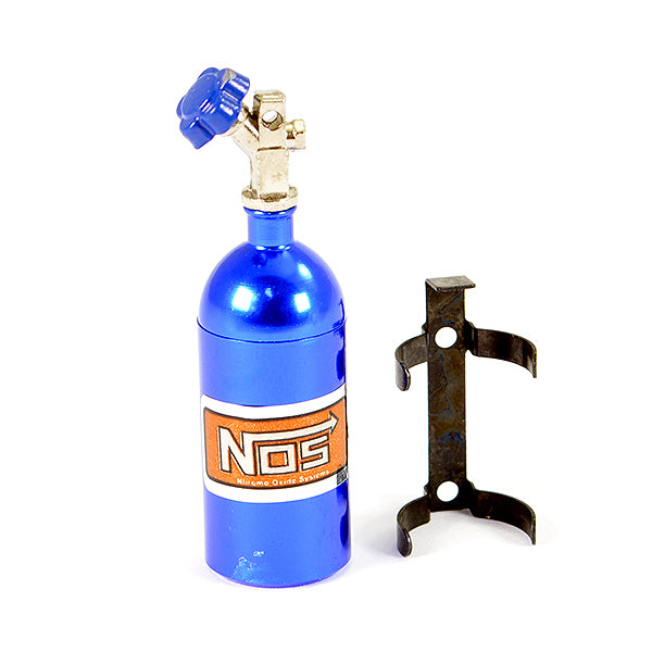 FASTRAX R/C PRODUCTS - FASTRAX ALUMINUM NOS NITROUS
BOTTLE & MOUNT - BLUE - FAST2204B