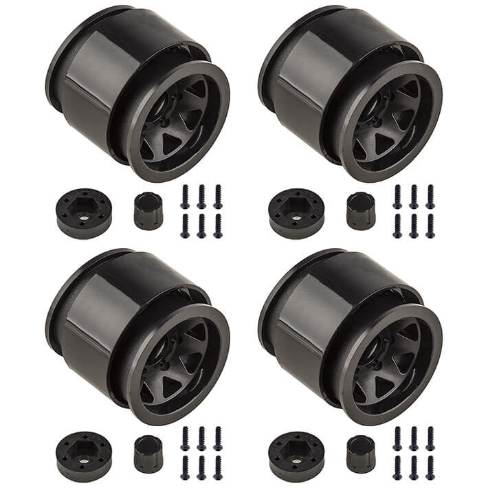 ELEMENT RC BY ASSOC. ELECTRICS - ELEMENT RC ENDURO TRIGON
WHEELS 1.55IN BLACK - EL42111