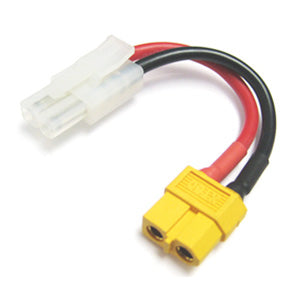 ETRONIX - FEMALE XT-60 TO MALE TAMIYA
CONNECTOR ADAPTOR - ET0843