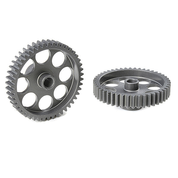 CORALLY - 48 DP PINION SHORT HAR
D ANODISED AL7075 46 TEETH SHA - C-70446