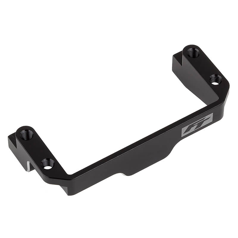 ASSOCIATED ELECTRICS - TEAM ASSOCIATED RC10B7 FT ONE-
PIECE SERVO MOUNT BLACK ALUM. - AS92480