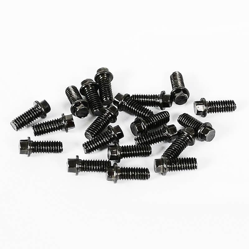 RC4WD - MINIATURE SCALE HEX
BOLTS (M2.5 X 6MM) (BLACK) - Z-S0008