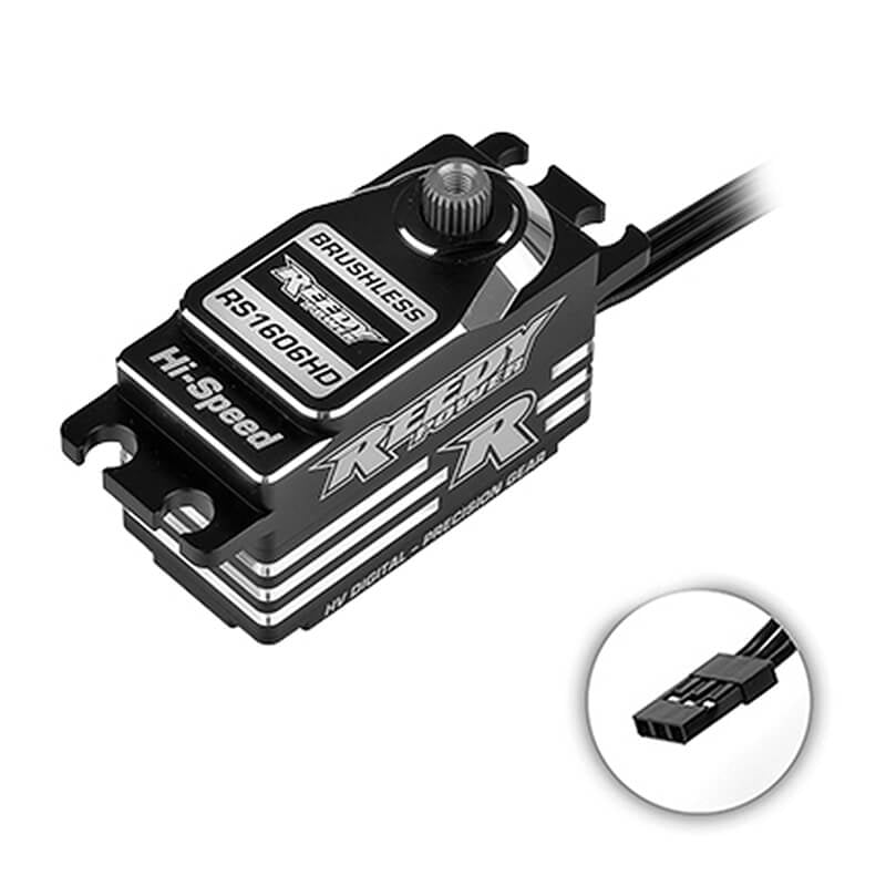REEDY - RS1606HD LOW PROFILE
BRUSHLESS HI-SPEED HV SERVO - AS27171