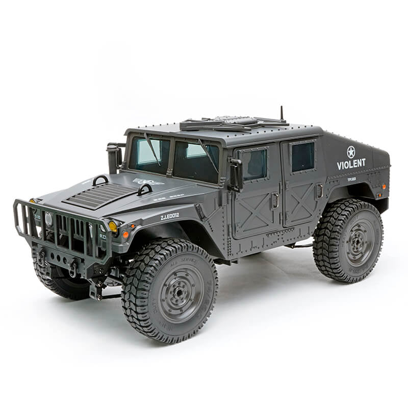 E-ZEE RC - 1/16 4WD RC HUMMER
MILITARY TRUCK - BLACK - EZ-G2069BK