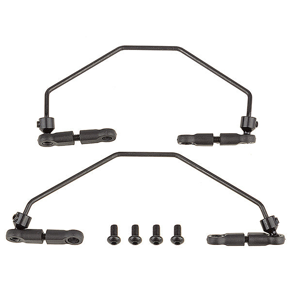 ASSOCIATED ELECTRICS - TEAM ASSOCIATED RIVAL MT10
FRONT ANTI-ROLL BAR SET - AS25835