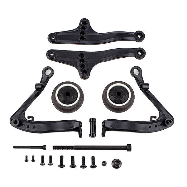 ASSOCIATED ELECTRICS - TEAM ASSOCIATED RIVAL MT8
WHEELIE BAR SET - AS25912
