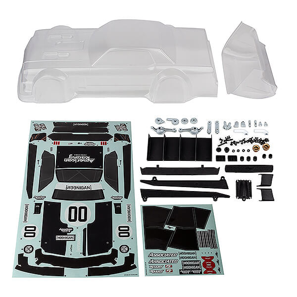 ASSOCIATED ELECTRICS - TEAM ASSOCIATED APEX 2
HOONICORN BODY SET CLEAR - AS31896