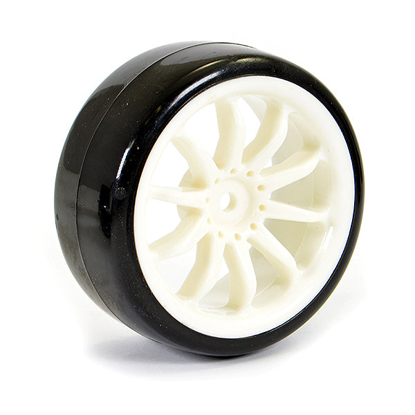 FASTRAX R/C PRODUCTS - FASTRAX 1/10 STREET/DRIFT 10SP
SCALE WHEEL & V2 TYRE WHITE - FAST0092W