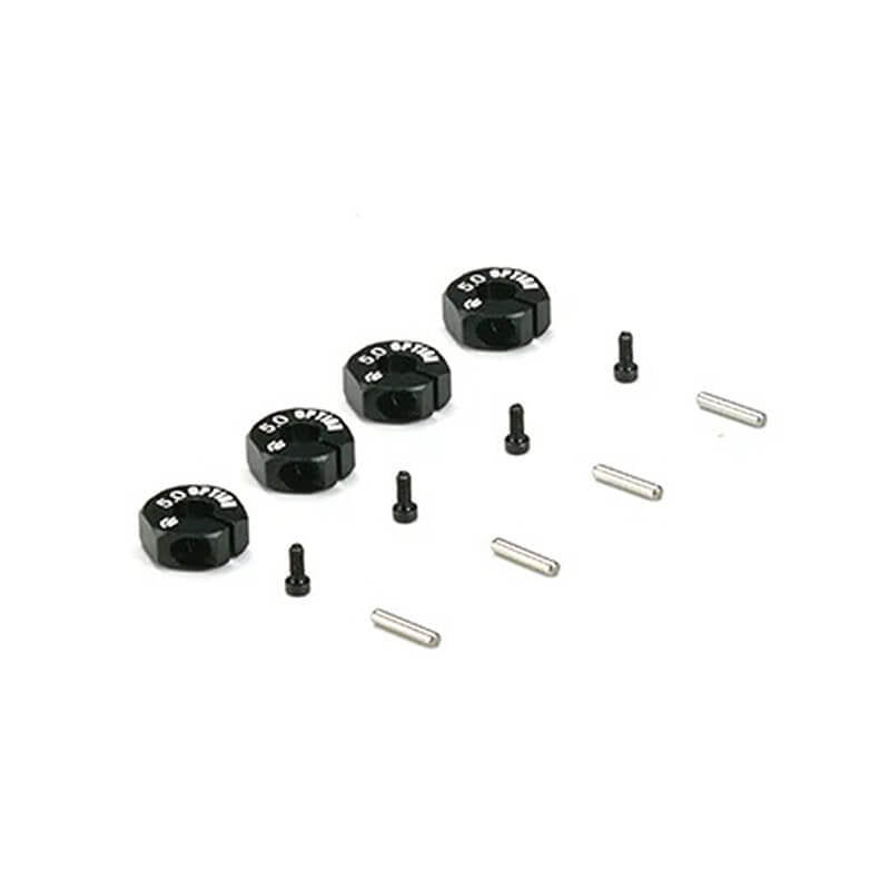 CARISMA - 12MM ALUMINIUM WHEEL
HEX SET (5MM) BLACK - CA16693