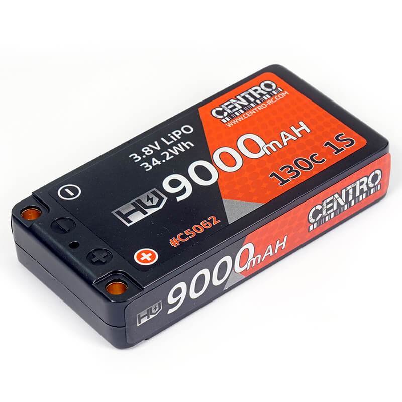 CENTRO - HV 1S 9000MAH 3.8V 130C
HARDCASE LIPO BATTERY (5mm) - C5062