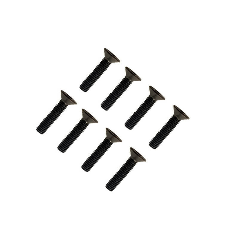 FTX - FLAT HEAD HEX SCREW
M4X22MM (8PC) - FTX-SFH077