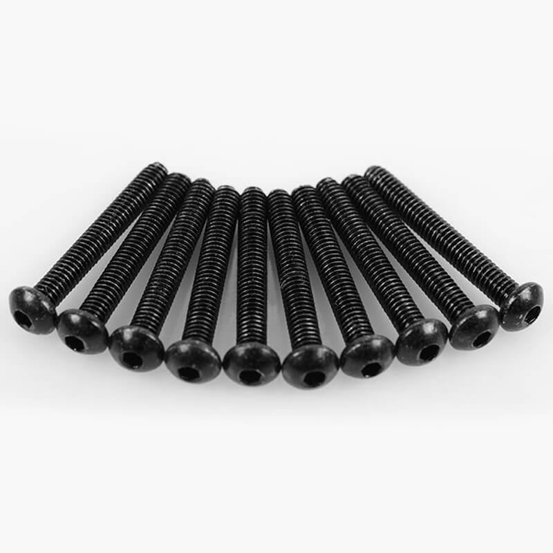 RC4WD - BUTTON HEAD CAP SCREWS
M2.5 X 18MM (10) - Z-S1490
