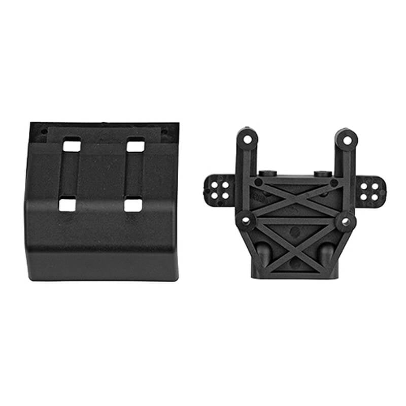 ASSOCIATED ELECTRICS - TEAM ASSOCIATED RC10GT REAR
BULKHEAD/BUMPER BLACK - AS7536