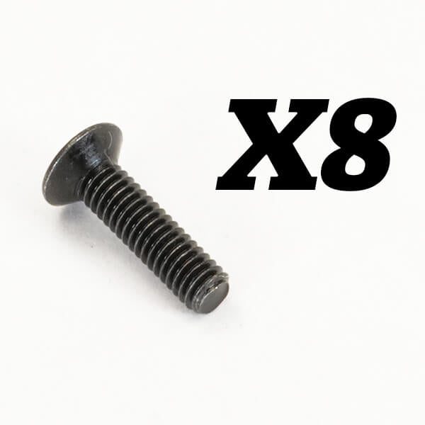 FTX - ROKATAN/RAMRAIDER FLAT
HEAD CROSS SCREW M2.5X10 - FTX10190