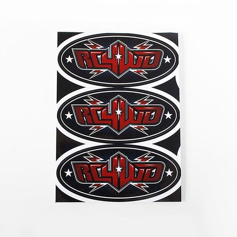 RC4WD - LOGO DECAL SHEETS (4") - Z-L0207