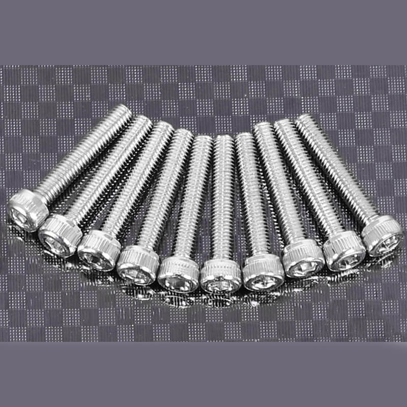 RC4WD - SOCKET HEAD CAP SCREWS
M3 X 18MM (10) - Z-S0718