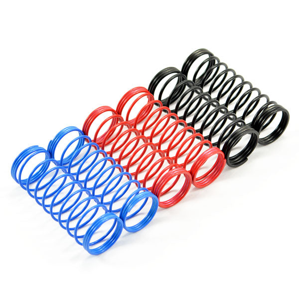 FASTRAX R/C PRODUCTS - FASTRAX 1/10TH 85mm SPRING SET
SOFT/BLUE,MED/RED,HARD/BLACK - FAST157-S